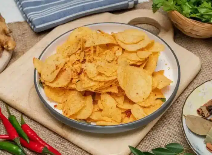 Salted Egg Yolk Chips homade singapore